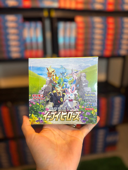 Japanese Eevee Heroes Booster Box
